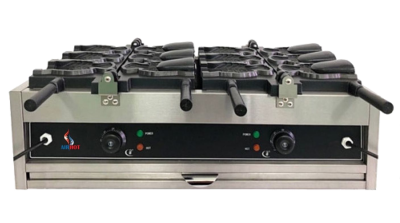 Вафельница рыбки AIRHOT WBFT-6 тайяки